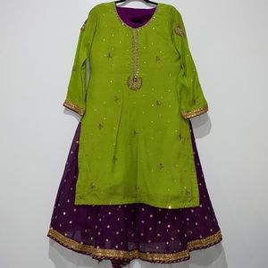 Pakistani Fancy 3pc Shalwaar Kameez